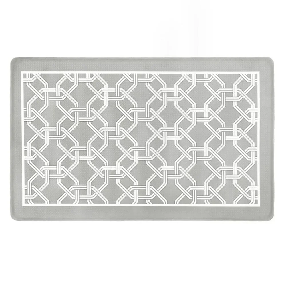 PowerSellerUSA Eco Friendly PVC Kitchen Floor Mats, 30x18x0.4 Inch Indoor Door